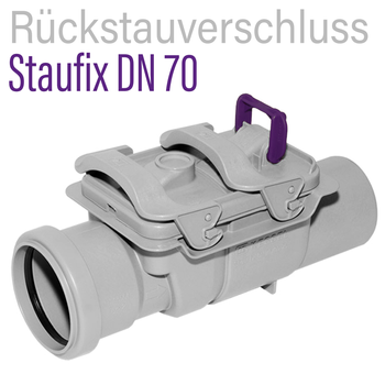 Kessel Staufix DN70 Rückstauverschluss 73070 Rückstauklappe Doppelt