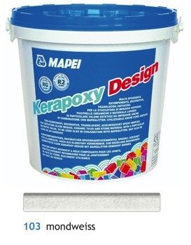 MAPEI Kerapoxy Design  103  - Epoxidharzfugenmörtel Mondweiss 3 KG