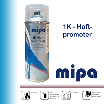 Mipa Haftpromoter Spray Haftgrund Aluminium Metalluntergründe Primer 400ml
