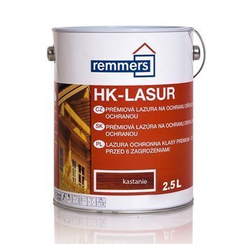 Remmers Aidol HK Lasur 2,5 L Holzlasur Holzschutz - Kastanie