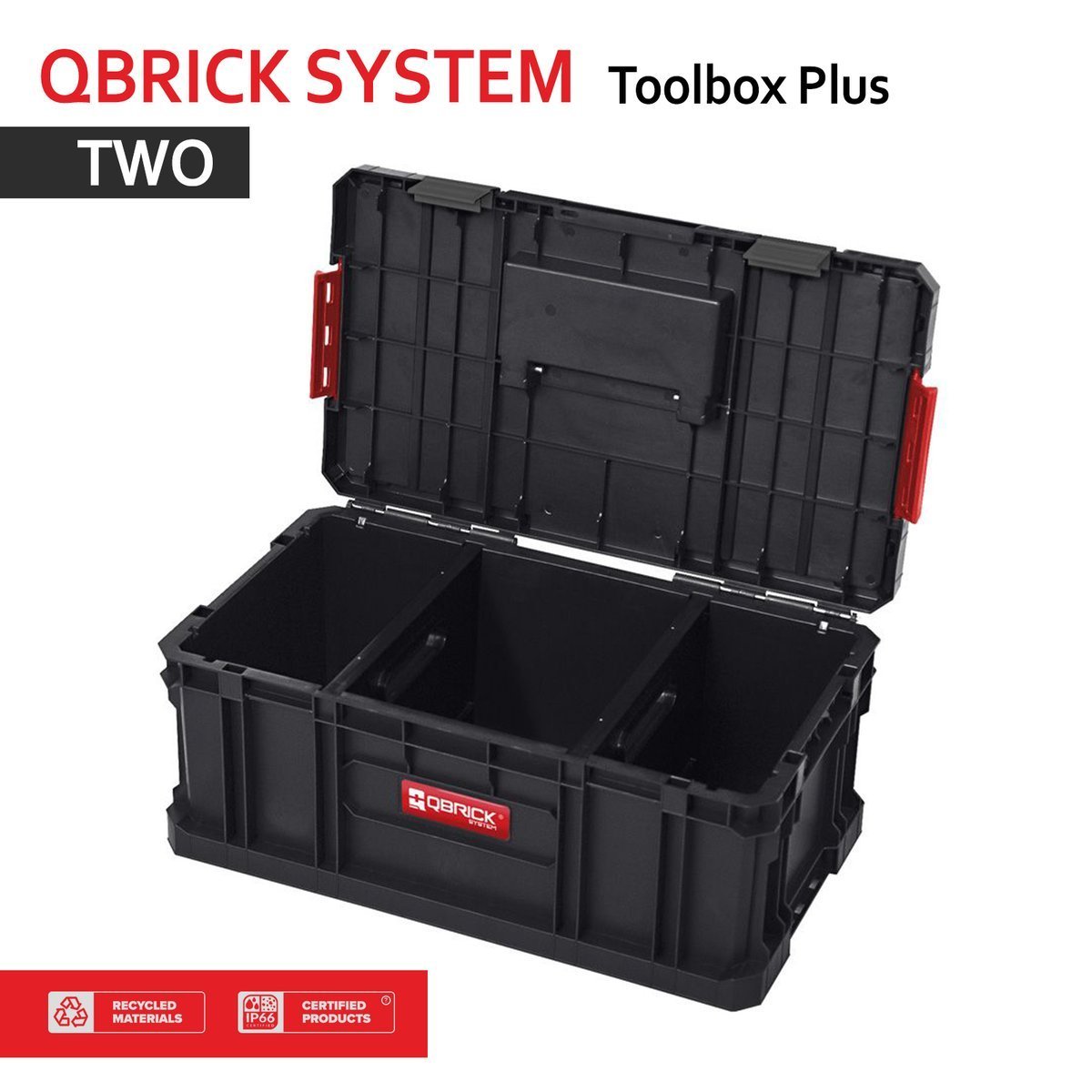 Qbrick Systembox PRO Maschinenkoffer Werkzeugkoffer Werkzeugkasten Werkzeugkiste 