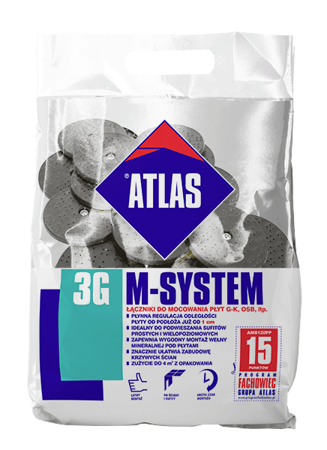 ATLAS M-System 3G Anker für die Befestigung Trockenbau Schnellmontage Profil 100