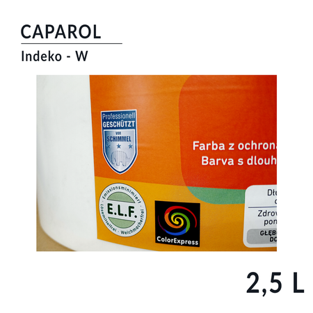 CAPAROL Indeko W Innenfarbe vor Schimmelbefall 2 5 12,5 L Weiß Schimmel 