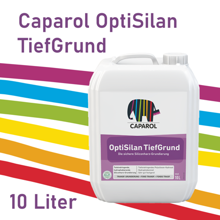 CAPAROL OptiSilan TiefGrund Siliconharz-Grundierung für außen und innen 10L