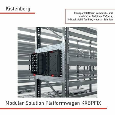 Kistenberg MODULAR SOLUTION Box Aufbewahrungsboxen 52 x 32 x 21 cm + 7 Organizer