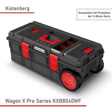Kistenberg Wagon X Pro Series Robuster Werkzeugkasten Werkstatt Werkzeugkoffer 