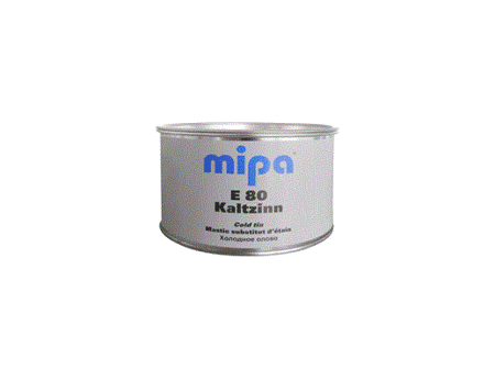 Mipa E 80 Kaltzinn Hochwertiger Epoxy-Füllspachtel 1 KG