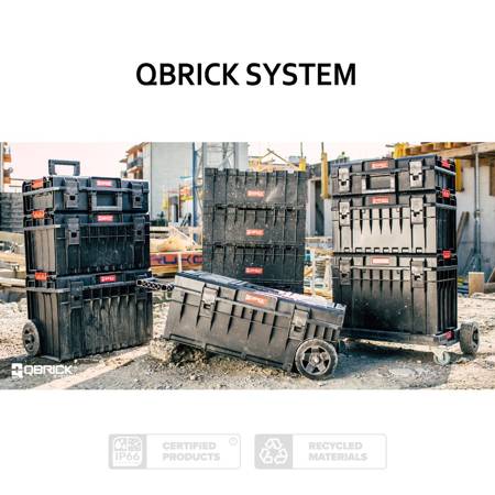 Modularer Werkzeugkasten, Organizer QBRICK SYSTEM ONE 350 PROFI, Sicherheitswerkzeuge