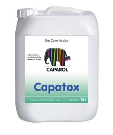 OUTLET CAPAROL Capatox Reinigung Algen Pilze Schimmelbefall Biozid-Lösung 5 L