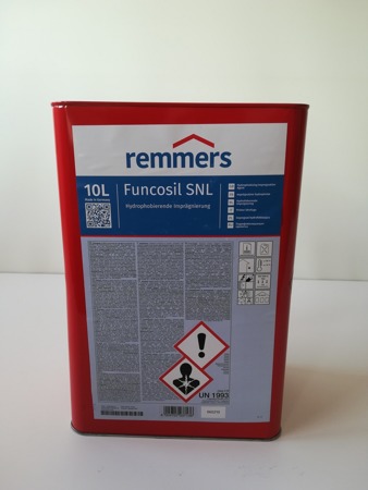 OUTLET Remmers FUNCOSIL SNL Imprägnierung Farblos 8 L - Minderwertiges Produkt