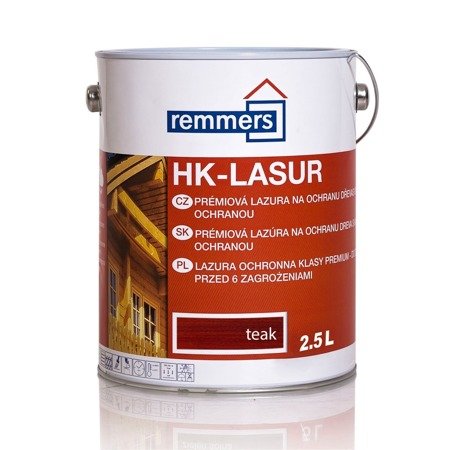 Outlet Remmers Aidol HK Lasur 2,5 L Holzlasur Holzschutz - teak