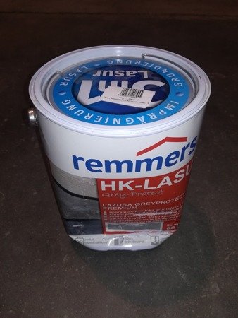 Outlet Remmers HK-Lasur Grey-Protect 5 L Holzlasur Holzschutz - Platingrau