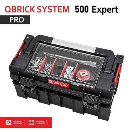 Qbrick SYSTEM PRO 500 Werkzeugkoffer Organizer Werkzeugkiste Werkstatt TOOLBOX