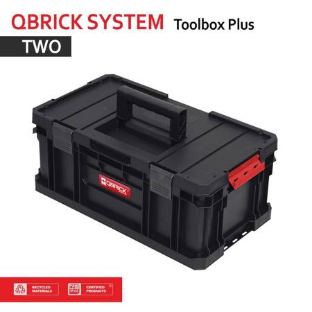 Qbrick System TWO Toolbox Plus Werkzeugkoffer Tolbox Werkzeugkiste schwarz NEU