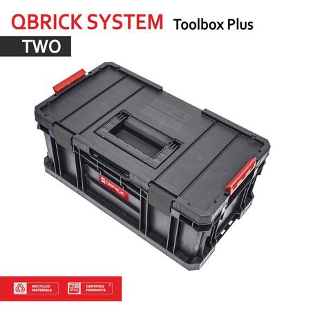 Qbrick System TWO Toolbox Plus Werkzeugkoffer Tolbox Werkzeugkiste schwarz NEU