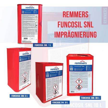 Remmers FUNCOSIL SNL Imprägnierung Farblos alle Kapazitäten -1 Liter