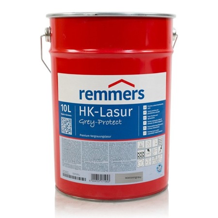 Remmers HK-Lasur Grey-Protect 10 L Holzlasur Holzschutz - Wassergrau