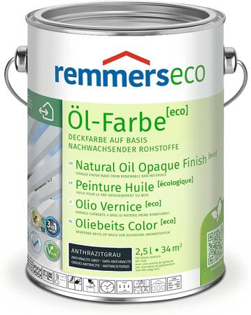 Remmers Öl-Farbe [ECO] RAL 7016 anthrazitgrau 2,5L