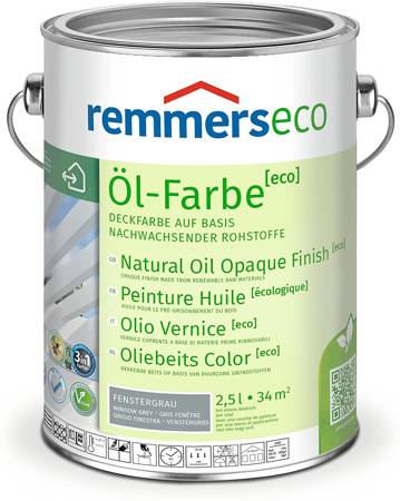 Remmers Öl-Farbe [eco] RAL 7040 fenstergrau 2,5L