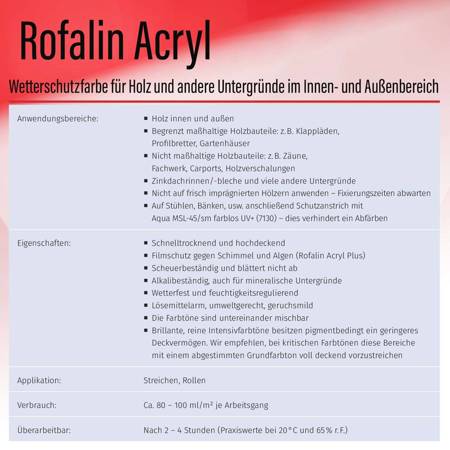 Remmers ROFALIN ACRYL TANNENGRÜN RAL 6009 10L