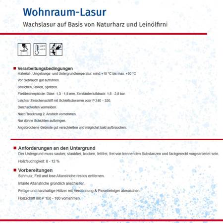 Remmers WOHNRAUM-LASUR MOCCA 2,5L