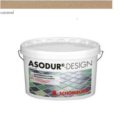 SCHOMBURG Asodur-Design Epoxidharz Klebemörtel Fugen Fliesen 6 KG Caramel