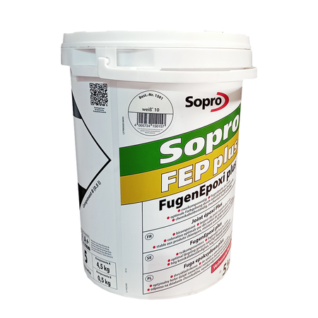 SOPRO FUGENEPOXI PLUS FEP Epoxi Epoxidharz Fugenmörtel 5 KG Weiß