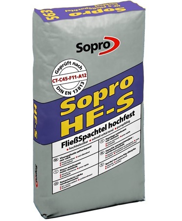 SOPRO SoproDur HF-S 563 FließSpachtel Hochfest Spachtel 25 KG