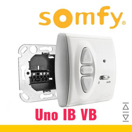 Somfy Centralis Uno IB VB - Steuerung für Jalousien, Raffstores und Jalousie