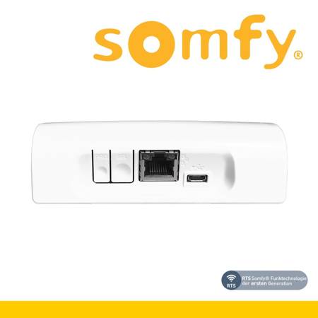 Somfy Connexoon Window RTS Home Automation Hub Philips Hue Lichtern Kompatibel