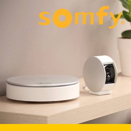 Somfy Innensirene für Sicherheitssystem Plug & Play Wireless Indoor Siren 110dB