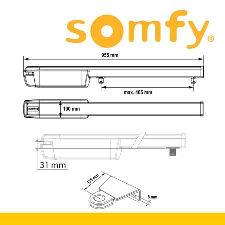 Somfy Ixengo L 24V Comfort Pack iO Drehtorantriebe 2-flüglig + Notstrom-Akku NEU