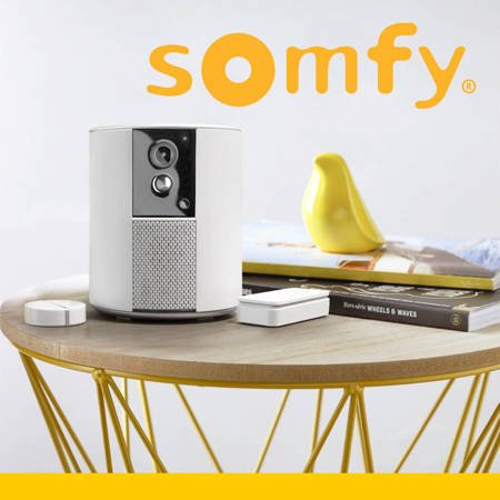 Somfy Pack One+ All-in-One Smart Alarmsystem mit Integrierter Kamera FullHD Akku