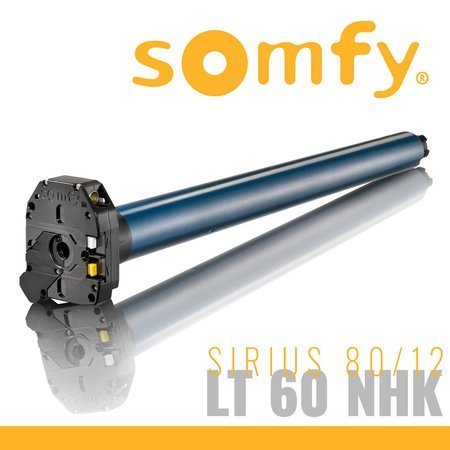 Somfy Rohrmotor Universalantrieb für Welle SW 60 LT 60 Sirius 80/12 NHK