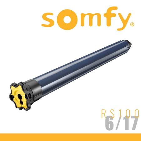 Somfy S&SO RS100 iO 6/17 Elektronischer Funk Rollladenmotor Antrieb VVF 3m NEU