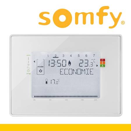 Somfy Thermostat Programmierbarer + Empfänger Heizungsregelung Tahoma KOMPATIBEL