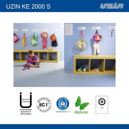 UZIN KE 2000 S Universal Nass Haftklebstoff KLEBER für Vinyl PVC 2 kg 6 kg 14 kg