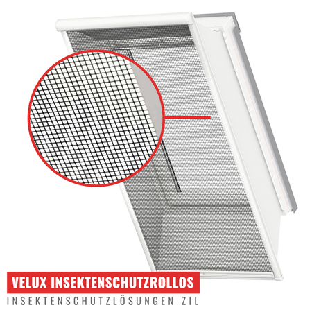 Velux Insektenschutzrollo / Fliegengitter für Dachfenster ZIL MK06 0000SWL, 760x2000 WL 