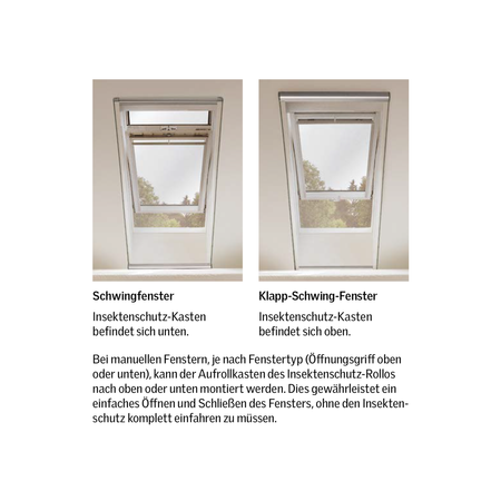 OUTLET VELUX ZIL PK06 0000SWL 922x2000WL Insektenschutzrollo Fliegengitter