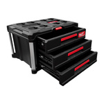 Milwaukee MODULARE WERKZEUGKASTEN PACKOUT 3 DRAWER TOOL BOX 560 x 410 x 360 IP65
