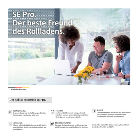 SELVE SE Pro 2/15 Der Rollladenantrieb mit Hinderniserkennung KOMPLETT NEU