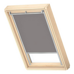 VELUX DKL F06 0705S Verdunkelungsrollo 66x118 Silberne Seitenschienen Rolladen