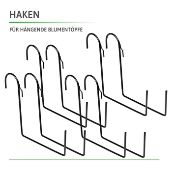 8x TOPFHAKEN FÜR BRÜSTUNG DRTC500 / DRT500