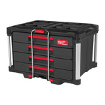 Milwaukee PACKOUT™ Werkzeugkasten mit 4 Schubladen 4932493189