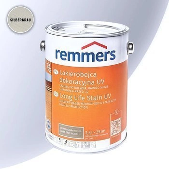 Remmers Dauershutz-Lasur Langzeit-Lasur UV 2,5 L Holzschutz - Silbergrau