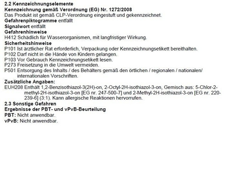 Remmers Color LA Siliconharzfarbe mit Filmschutz für algen Farbtonkollektion 12,5L