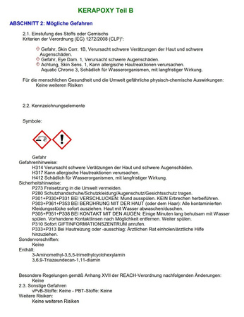 MAPEI Kerapoxy Epoxy Grout Weiss Nr 100 2 kg