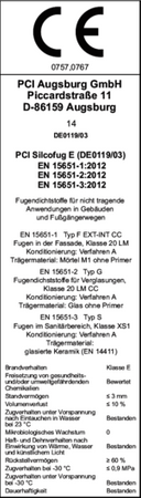 PCI Silcofug E 44 Topas 310 ML