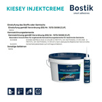 BOSTIK KIESEY Injektionscreme Horizontalsperre Kartusche 290 ML INJECTCREME