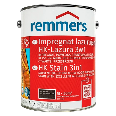 Remmers HK Lasur Holzlasur Holzschutz - Palisander 5 L